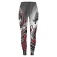 thumbnail image 4 of Yoga Pants Women High Waist Dragon Printed Seamless Yoga Pants Stretch Lifting Breathable Workout Tights Leggings Women, 4 of 4