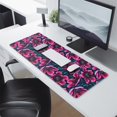 thumbnail image 2 of Long Mouse Pads for Desk,Pioneer Flower Floral Print Pattern Desk Mats on Top Of Desks, Desk Mouse Pad Extra Large with 3mm Non-Slip Base and Stitched Edge for Gaming,Office,Work,Home 31.5"x11.8", 2 of 6