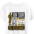 thumbnail image 3 of Star Wars - Join Resistence - Women's Short Sleeve Graphic T-Shirt, 3 of 5