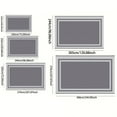 thumbnail image 5 of Kzaei Waterproof Outdoor Rug, 8'x10' Reversible Plastic Camping Area Rugs, Gray & White, 5 of 9