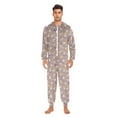 thumbnail image 5 of Adult Christmas Onesie Beautiful and Funny Corgi Sog Zipper One-Piece Pajamas Unisex with Pockets, 5 of 6