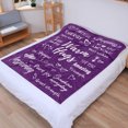 thumbnail image 4 of AMZLAL Inspiration Blanket Gifts For Women Men Birthday Gifts You Are Awesome Blanket Gift 50*60, 4 of 5