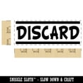 thumbnail image 2 of Discard Bold Self-Inking Rubber Stamp Ink Stamper for Business Office - Pink Ink - Large 2-2/4 Inch, 2 of 7