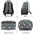 thumbnail image 6 of Aplkyhs School Backpack for Age 6-18 Large Capacity Ergonomic Padded Straps School Bag for Boys Girls Elementary Middle High School Students Back to School Use Panda Flower, 6 of 7