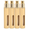thumbnail image 3 of Glass Spray Bottle, Spray Bottles Portable Easy To Carry  For Perfumes For Room Sprays For Air Fresheners For Essential Oils Gold, 3 of 8