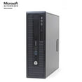 thumbnail image 3 of Restored HP Desktop Tower Computer, Intel Core i5, 8GB RAM, 500GB HD, DVD-ROM,Windows 10 Pro, Black (Refurbished), 3 of 5
