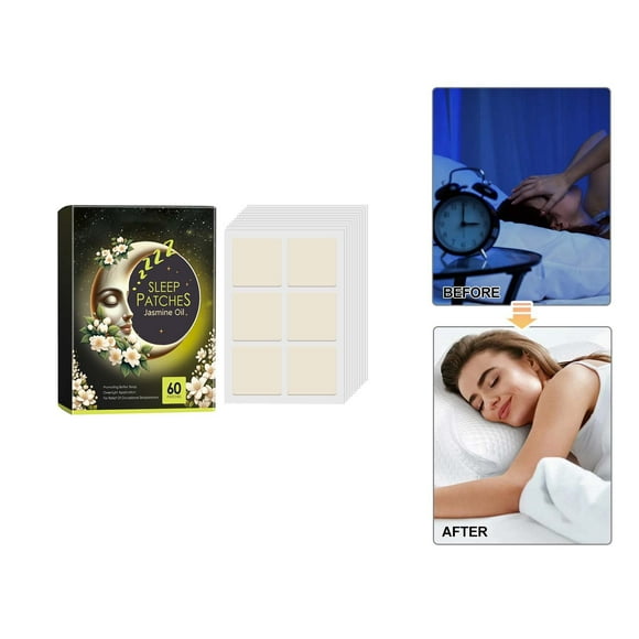 DYD Patch d'Aide au Sommeil Soin pour Inconfort de Sommeil Nocturne Confort Corporel Soin Doux Patch de Sommeil Parfum Orange