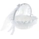 thumbnail image 1 of Cesta de la niña de la flor de la boda de de de con Del Cordón Del Tul Rhinestone Decor Magideal Cesta de la niña de la flor de la boda, 1 of 8