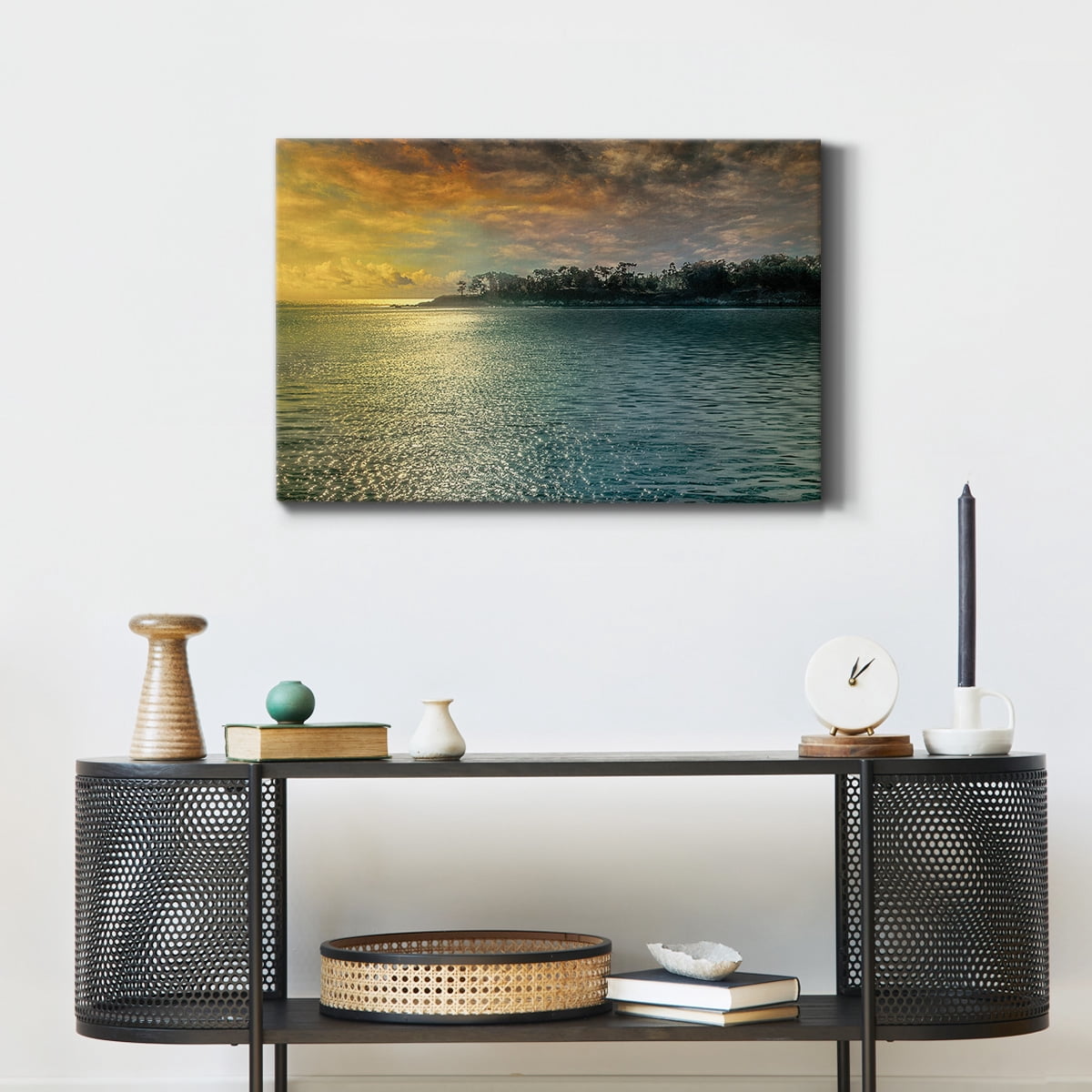 Wexford Home Mystic Island Premium Gallery Wrapped Canvas, 32" x 48" - Ready to Hang