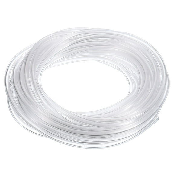 Tubing, 1.5mm ID x 2mm OD - 13 Feet Long Clear Vinyl Water Pipe, Lightweight Plastic Flexible