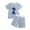 Light Blue toddler boy summer clothes KNHU1, variant on Soepste Baby Clothes Boy 2T Boy Clothes Toddler Boy Clothes Summer Outfits Kids Short Sleeve T-Shirt And Shorts