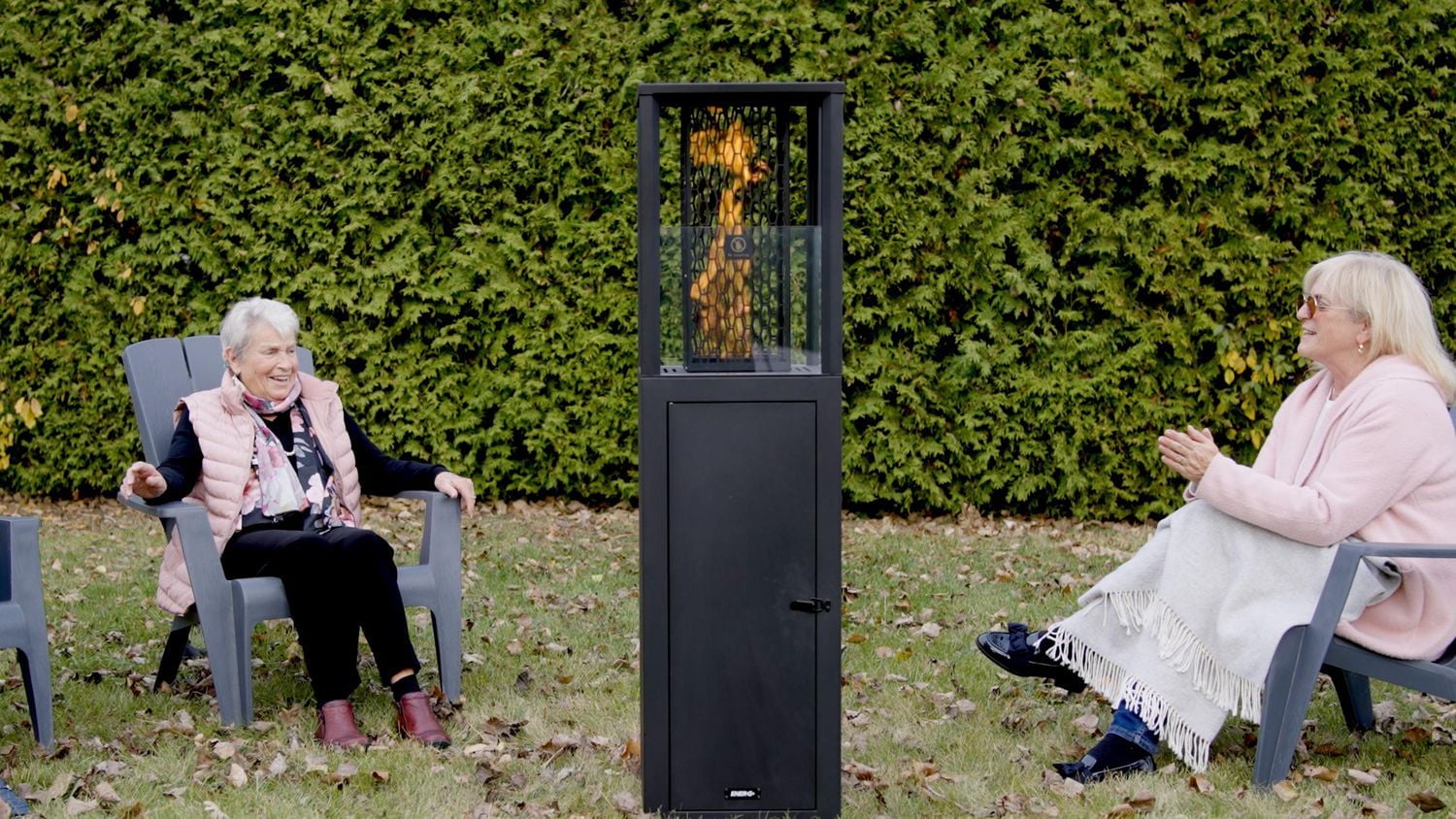 EnerG+ Outdoor Wood Pellet Patio Heater with Fan