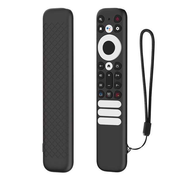 Case protección remota TV control remoto Controlador Protector Manga Silicona Caja Anti-Slip con cordón para TCL RC902V/TCL-RC802NU1