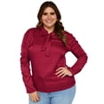 thumbnail image 4 of Blusa formal Roman Fashion/Tallas Extras, 1803 (Vino) vino 40 Roman Fashion BL-GR-1803-VINO, 4 of 7