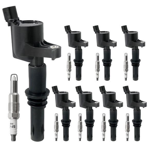 Juego de bobinas de encendido y bujías para Ford Expedition, V8, 5.4 L