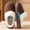 Brown, variant on Unisex Arch Support Slippers for Women & Men,Platform Warm Furry Cozy Memory Foam House Slippers Couple,Family