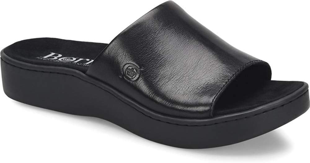 boc leather flip flops