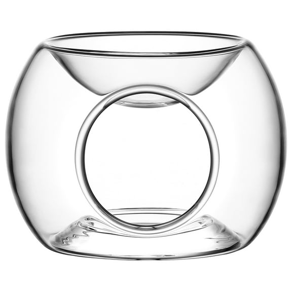 Decorative Candle Holder Aromatherapy Tealight Wax Warmer Diffuser Transparent