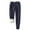 C-Navy, variant on QHFBli Mens Sherpa Lined Sweatpants Winter Warm Lined Sweatpants with Pockets Jogger Pants