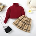 thumbnail image 4 of Sngxgn Baby Girl Clothes Long Sleeve Outfits Set Baby Girl Skirts Set(,3Y), 4 of 5