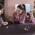 thumbnail image 5 of Gonggi Korean Game Korean Traditional Play Game, Gonggi Jack Stone Pebbles Set for Kids, Hand Eye Coordination Training Family Travel Games, 5 of 5