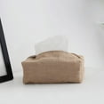 thumbnail image 5 of Hot Household Rectangular Facial Tissue Box Solid Color Tissue Box Office Car Plastic Tissue Holder Bathroom Toilet Paper Case, 5 of 6