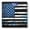 Color2511, variant on Bathroom Scale, Highly Accurate Digital Body Scale,Precisely Measures Weight up to 400 lbs-Black And White American Flag With Blue Stripes