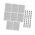 thumbnail image 4 of Placas de aislamiento para acuarios, accesorio separador, placa de filtro inferior para pecera 8 piezas, 4 of 9