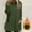 Army Green, variant on Womens Sherpa Fuzzy Fleece Pullovers Tops Quarter Zipper Stand-Up Collar Long Sleeve Loose Sweaters Fluffy Coat