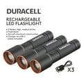 thumbnail image 4 of Duracell 1000 Lumen Rechargeable Flashlight - 3 Pack, Powerful, Durable & USB Rechargeable, 4 of 10