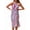 USA Flag, variant on Women's Chiffon Floral Sheer Sarong High Slit Coverups Print Wraps Swimsuit for Beach Leopard Lily One size