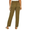 thumbnail image 2 of Gap Womens Pull On Tencel Pant (Olive Night, XL), 2 of 2