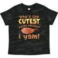 thumbnail image 3 of Inktastic Who's the Cutest Sweet Potato? I Yam Funny Thanksgiving Boys or Girls Toddler T-Shirt, 3 of 5