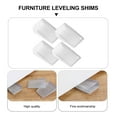 36 Pcs Furniture Leveling Pad Pads Composite Shims Door Resin