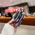 thumbnail image 3 of Electroplated Glitter swan Pattern Phone case with Glitter or Without Glitter Paper, Drop-Proof, Light Luxury Style, for iPhone 15 14 13 12 11 Pro Max case (Black 1,iPhone 13 Pro Max), 3 of 8