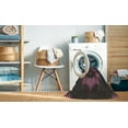 thumbnail image 2 of Ahgly Company Machine Washable Indoor Square Transitional Mauve Taupe Purple Area Rugs, 6' Square, 2 of 7