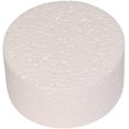 thumbnail image 1 of Oasis Supply Gâteau Rond Factice, 6 Pouces x 2 Pouces, Blanc, 1 of 4