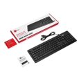 thumbnail image 4 of SIIG Clavier Multimédia USB Industriel Lavable et Anti-Poussière - Clavier - USB - QWERTY - Noir, 4 of 11
