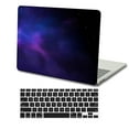 thumbnail image 1 of KSK KAISHEK Hard Case for New MacBook Air 13" 2022/2021/2020/2019/2018 A2337 m1/A2179/A1932 + Black Keyboard Cover, Galaxy A 0061, 1 of 5