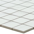 thumbnail image 4 of The Tile Life Minerva 2" x 2" Gray Matte Porcelain Floor and Wall Tile, 1 Sheet, 4 of 7