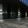 thumbnail image 6 of Luxrite LED Outdoor Cube Wall Light, Up-Down Wall Sconce, 3CCT 3000K-5000K, 26W, Aluminum, IP65, ETL, 6 of 7
