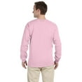 thumbnail image 2 of The Fruit of the Loom Adult HD Cotton Long-Sleeve T-Shirt - CLASSIC PINK - 3XL, 2 of 2