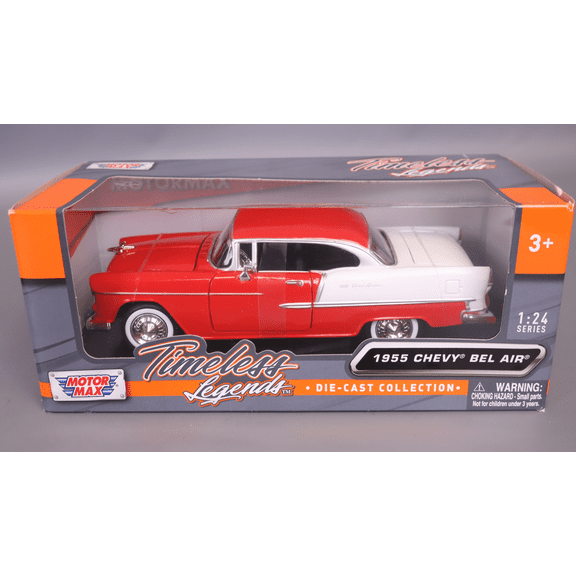 V.I.P. 1955 Chevy Bel Air Model 1:24 Scale Car Play Vehicle
