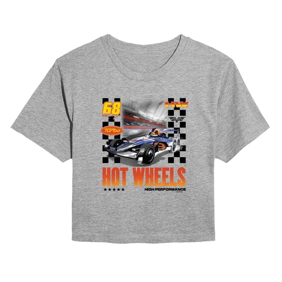 Hot Wheels - F1 Racing - Juniors Cropped Graphic T-Shirt