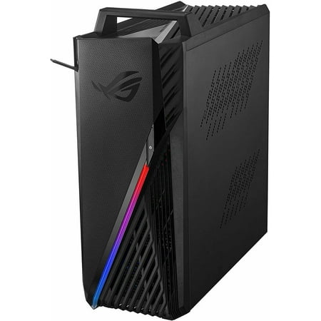 Asus ROG Strix Gaming Desktop, AMD Ryzen 7 3800X, 16GB RAM, NVIDIA GeForce RTX 2070 Super, 1TB HD, 512GB SSD, Windows 10 Home, Star Black, GA15DH-AH772