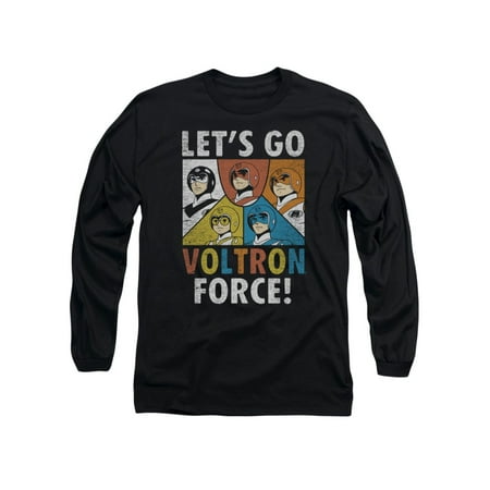 Voltron:Defender of the Universe Anime TV Series The Force Adult LSleeve (Best Anime Series For Adults)