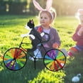 thumbnail image 5 of Bicicleta Wind Spinner Bicicleta Jardín Wind Spinner Adornos Animal Escultura Bicicleta Spinner de Viento para Césped C, 5 of 5