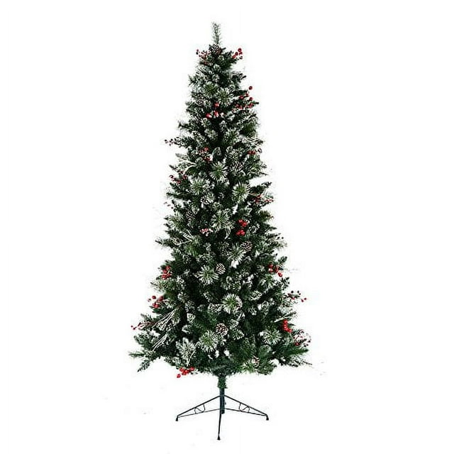 Vickerman Arbre de Noël de Pin à Pointe de Neige