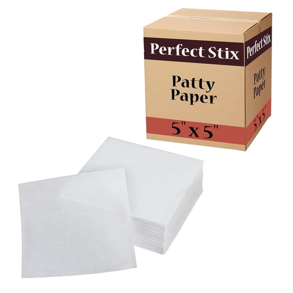 Perfect Stix Patty Paper 5-1000 Patty Paper, 5" x 5" (Pack of 1000)