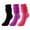 Hot Pink, variant on Oksale Womens Slouch Socks Scrunch Stacked Socks Purple